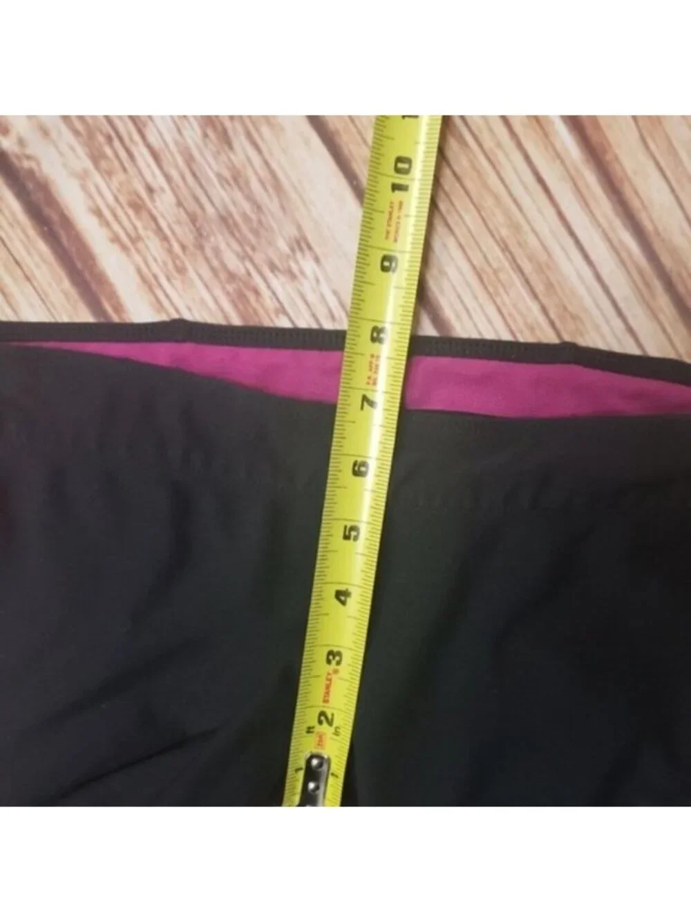 Nike Black Pink Running Tights Leggings Gym Yoga Activewear Workout Athletic